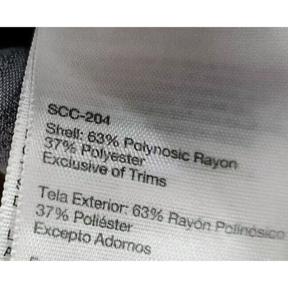 Marmot Mens Shirt Button Up Gray Medium Short Sleeves Pocket Logo *(Flaw) - Picture 9 of 11